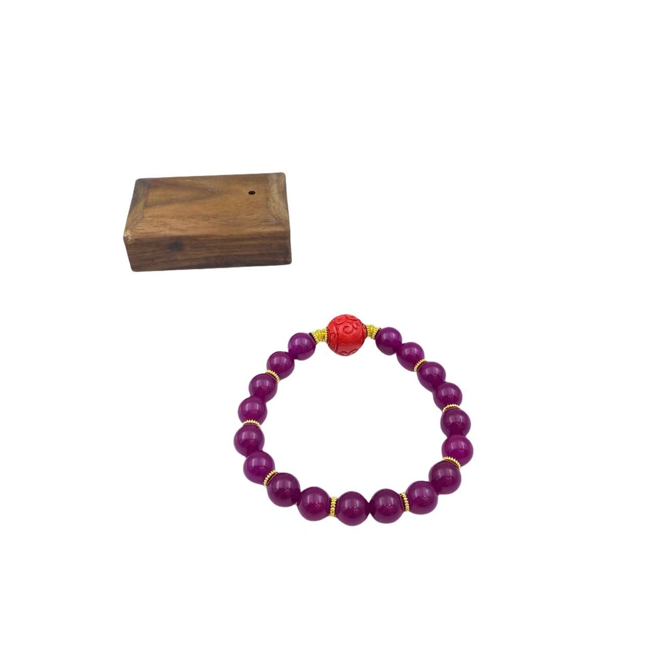 玛瑙国风手链S1136