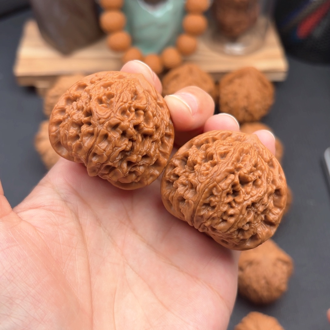 文玩核桃把件水龙纹43