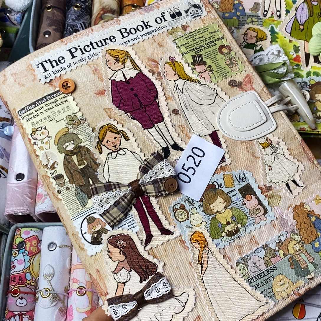 织绣B5 活页送纸0520