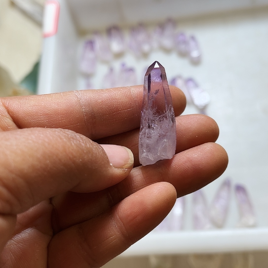栀***子水晶珠宝半成品未镶嵌