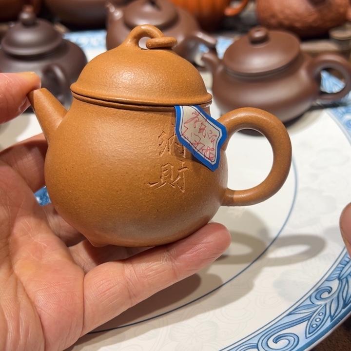茶壶紫砂萝**仔宜兴紫砂