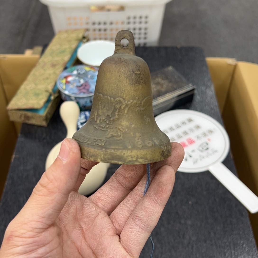 铜日本中古工艺品摆件