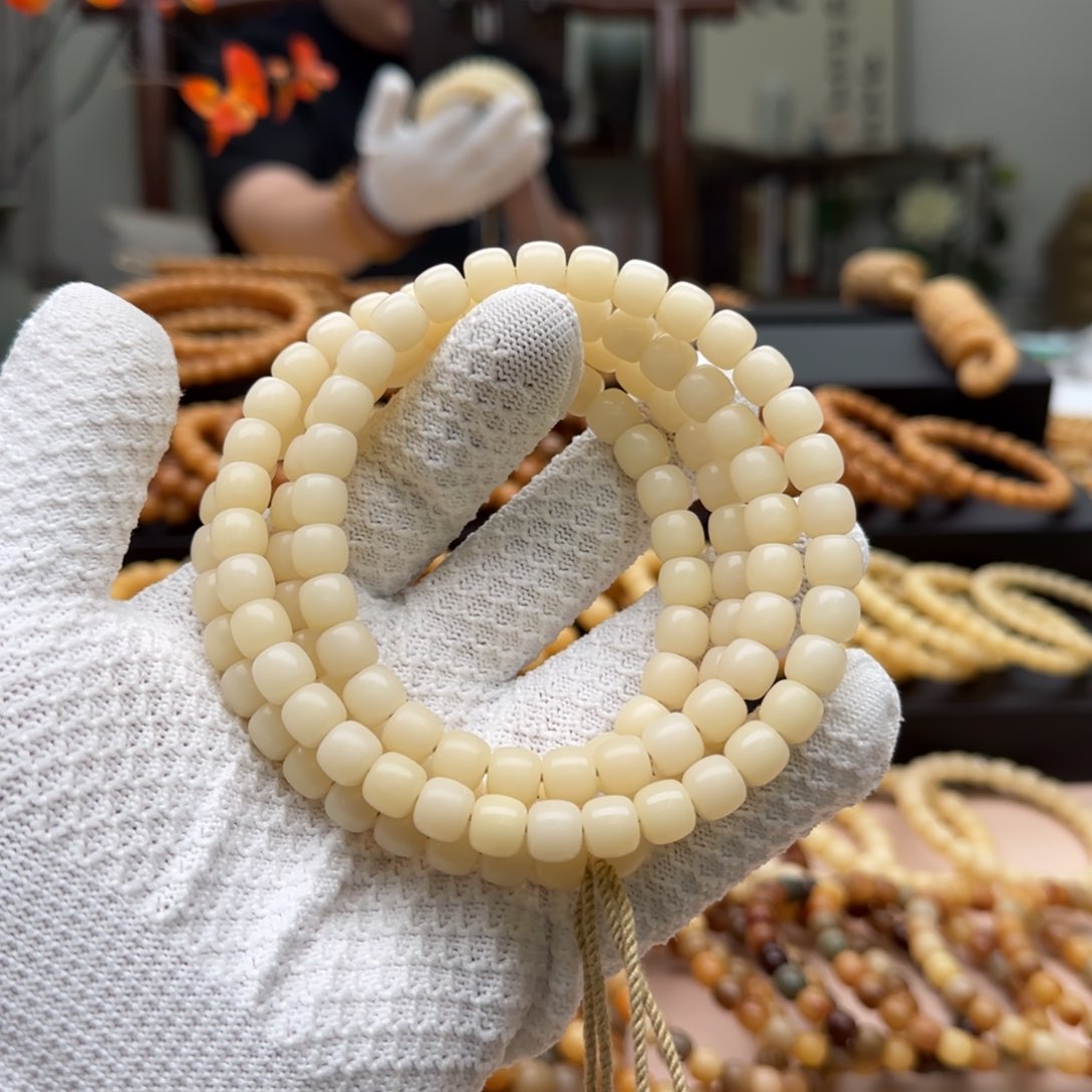 【闪购商品】菩提根/象牙果手串8×9 5年 鬼工