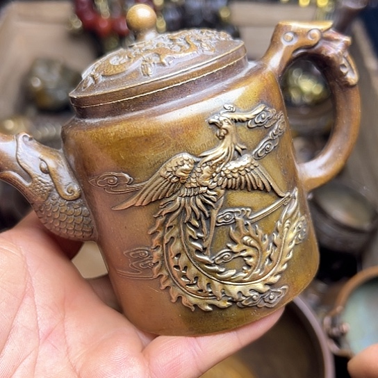 铜制工艺把玩摆件