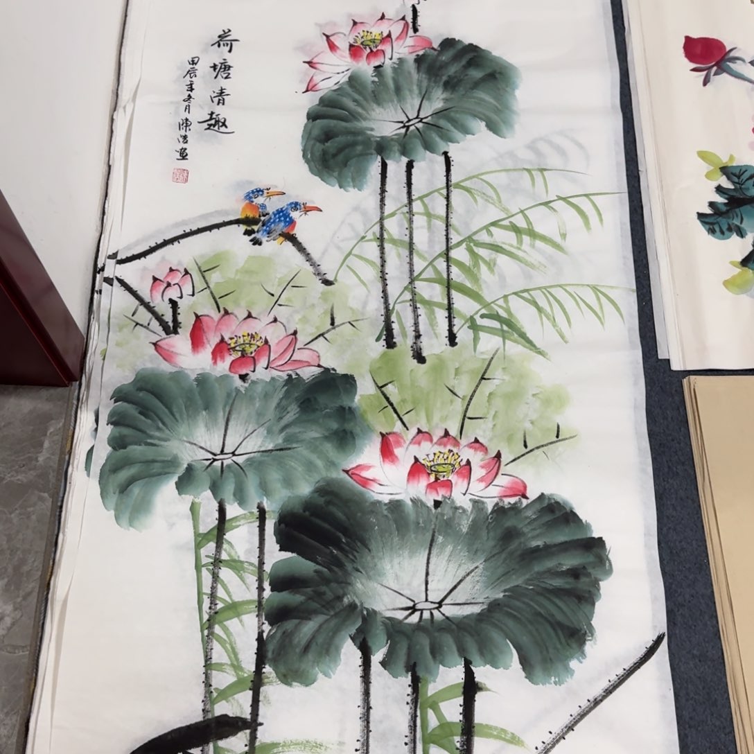 国画晓彤美术馆直播间