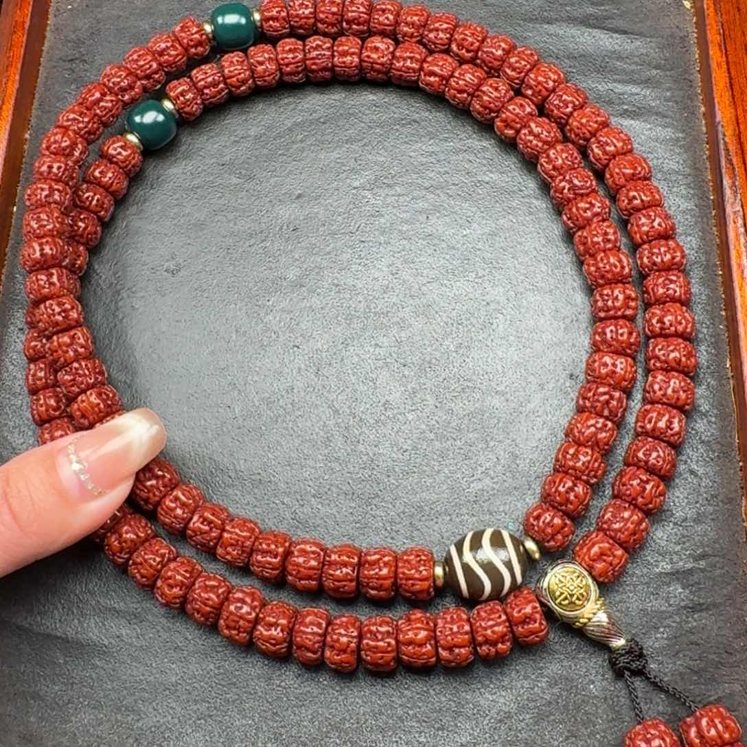 金刚菩提吊坠盘龙