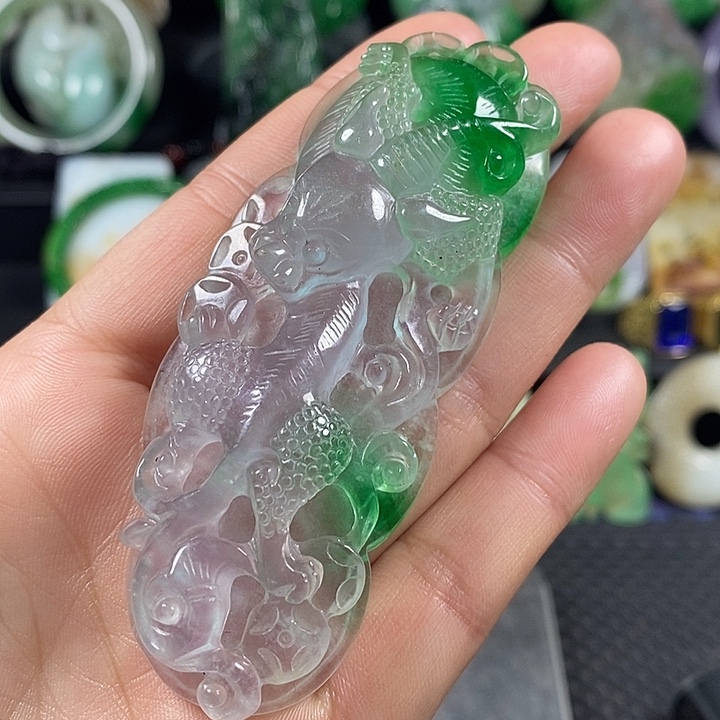 吊坠紫金钵盂菩提