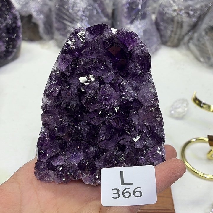 未镶嵌水晶摆件天然紫水晶