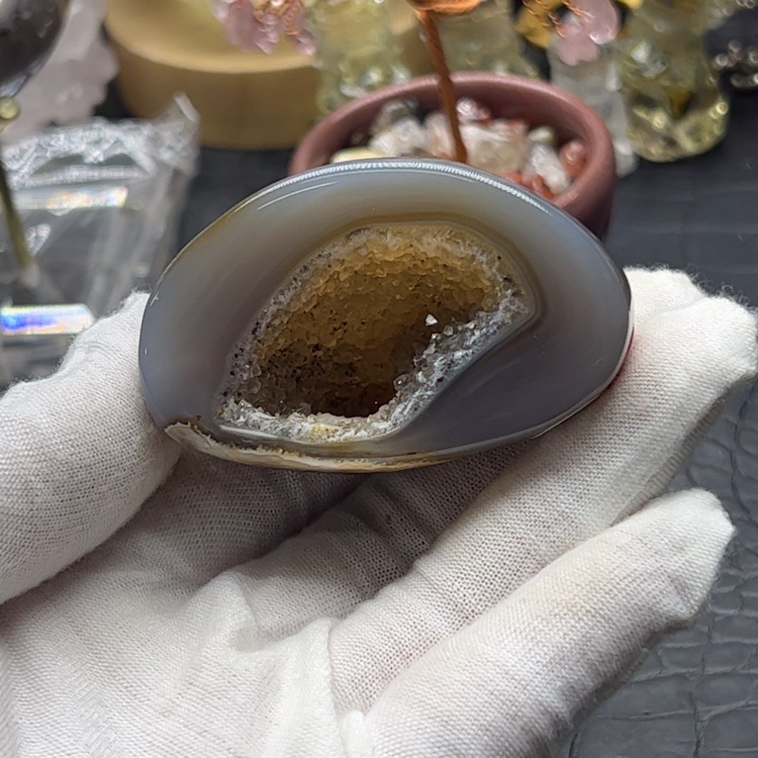 云***清水晶珠宝半成品未镶嵌钱袋子42