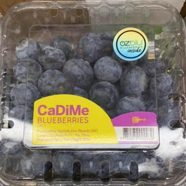 纯甜蓝莓进口蓝莓包装盒随机