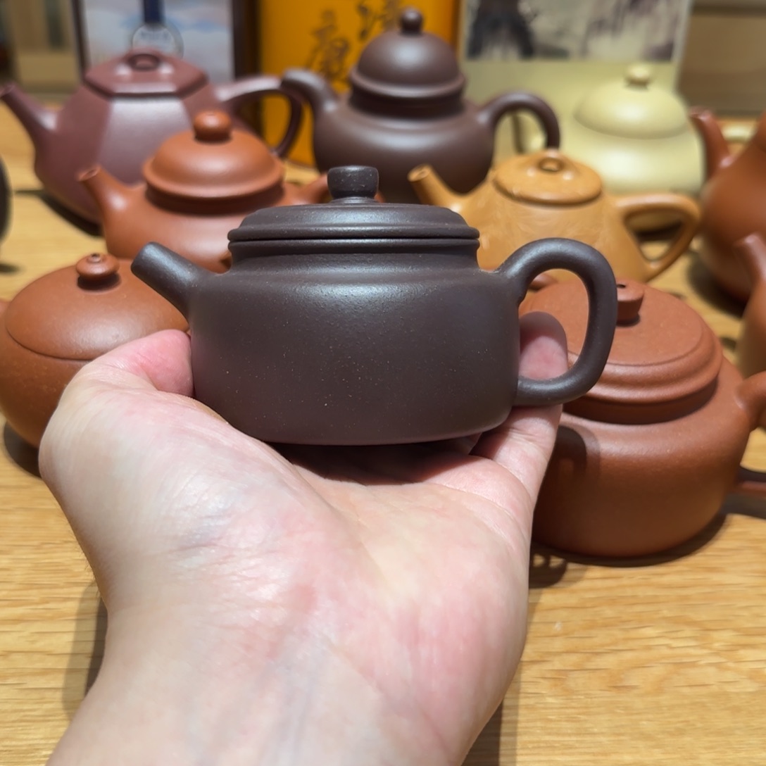 茶壶紫砂陈腐紫泥德钟