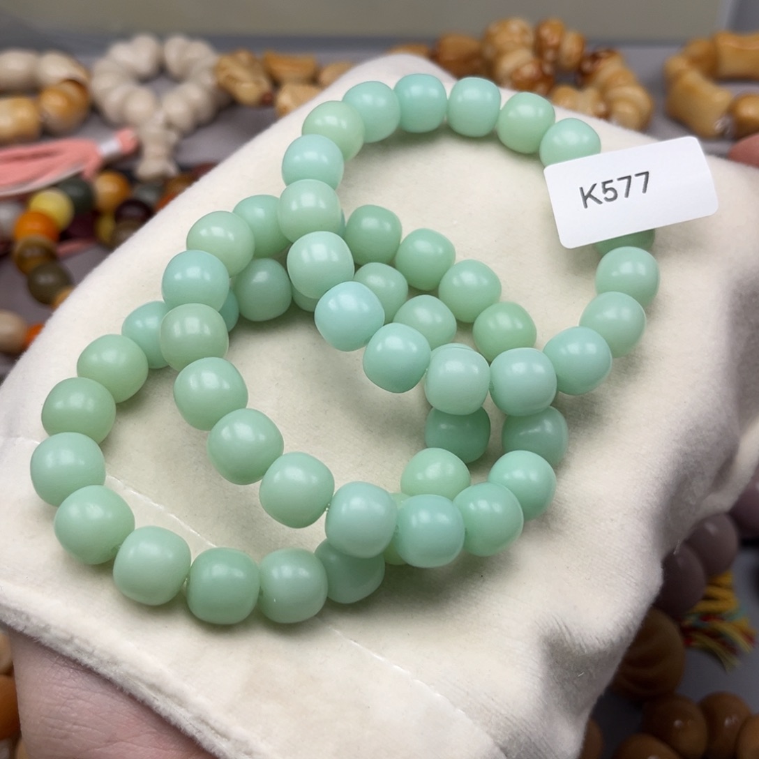 手串菩提根/象牙果k577桶珠12mm通货一串随机