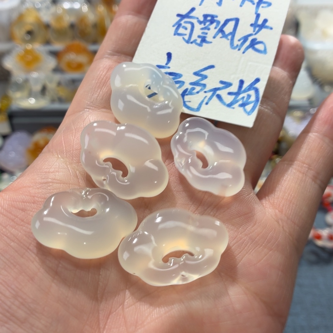 玛瑙/玉髓未镶嵌吊坠(不含链)