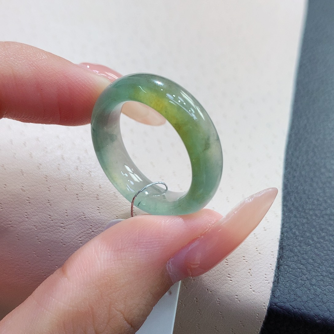 未镶嵌戒指翡翠14号