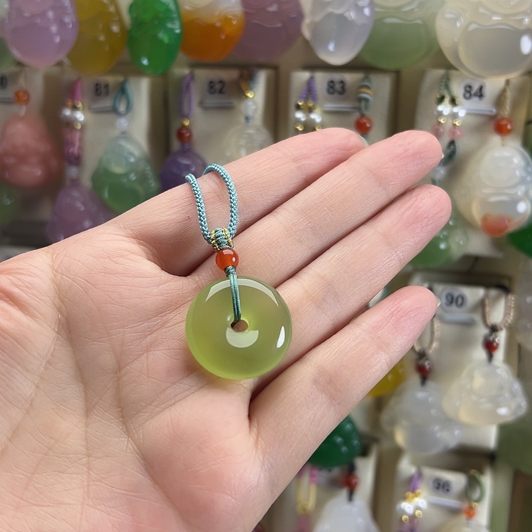 v***ღ玛瑙/玉髓未镶嵌颈饰