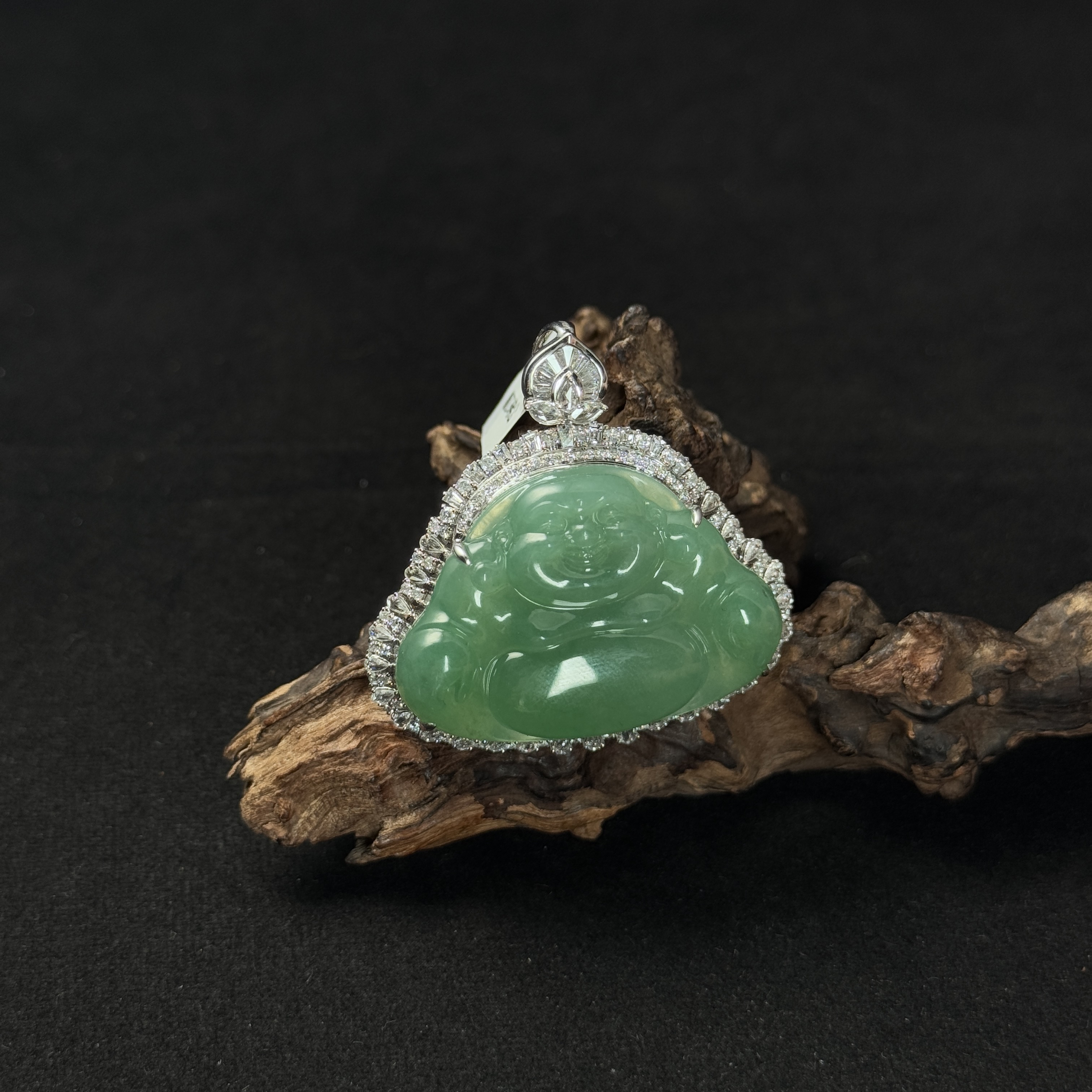 【诚翠拍品第九十四期午】翡翠99吊坠XY3012金