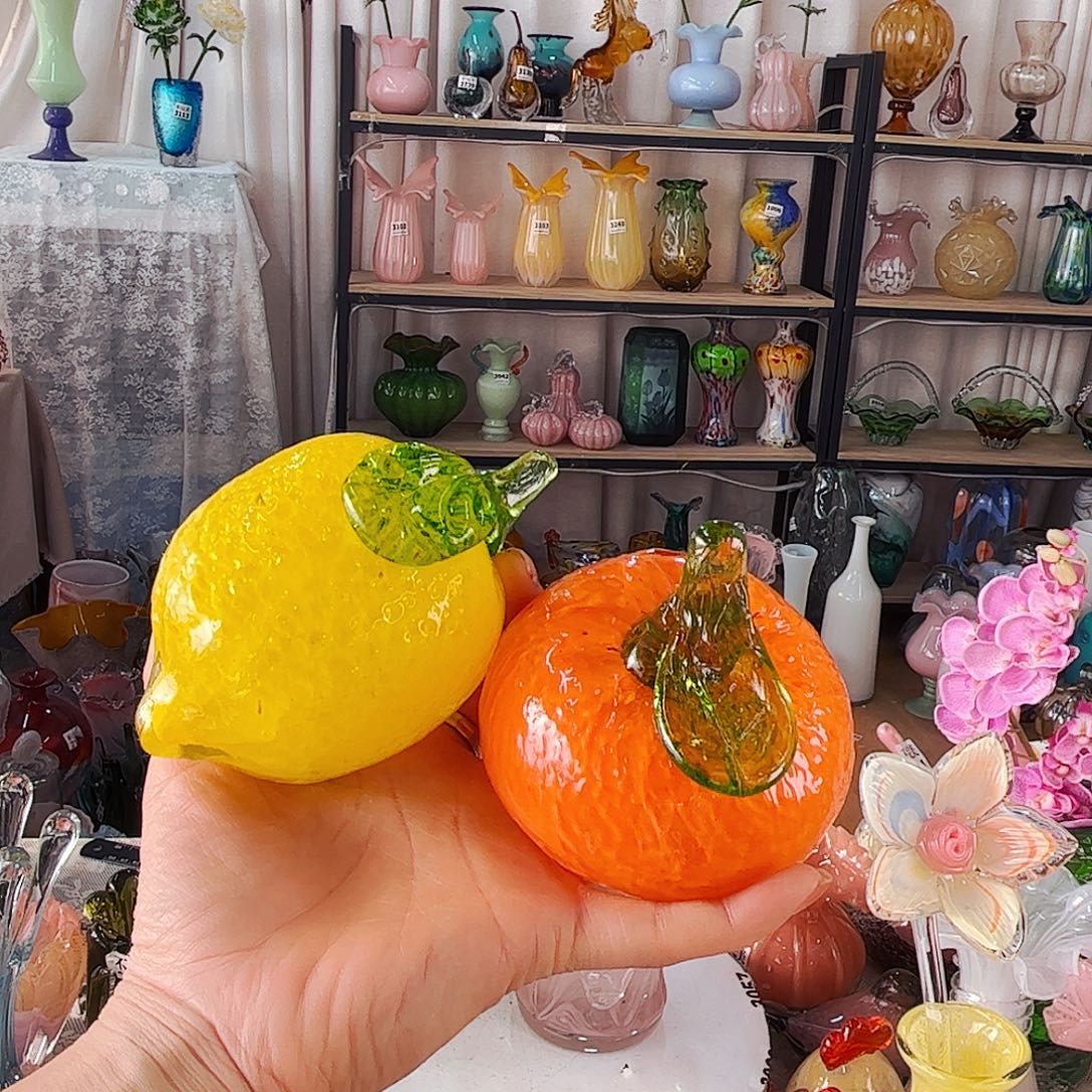 1柠檬1橘子家悦琉璃工艺品不完美