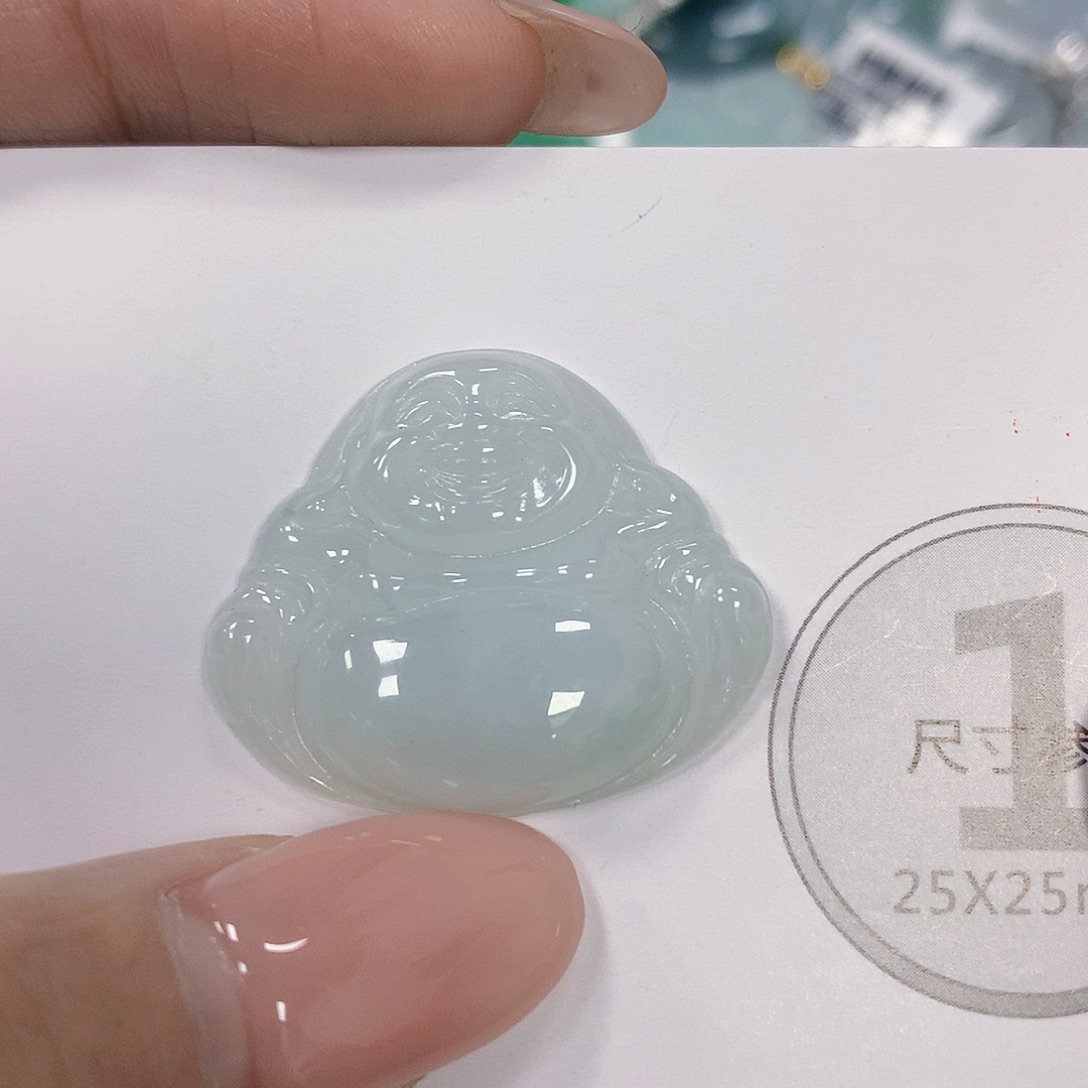 翡翠未镶嵌颈饰天然翡翠a货 百元以上9米证书费自理发其一