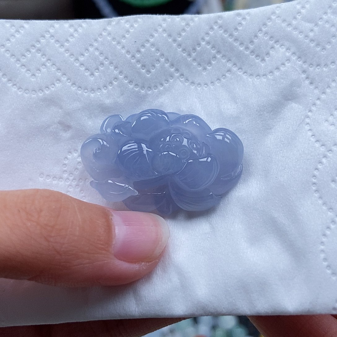 未镶嵌挂件翡翠瘦*瘦闪