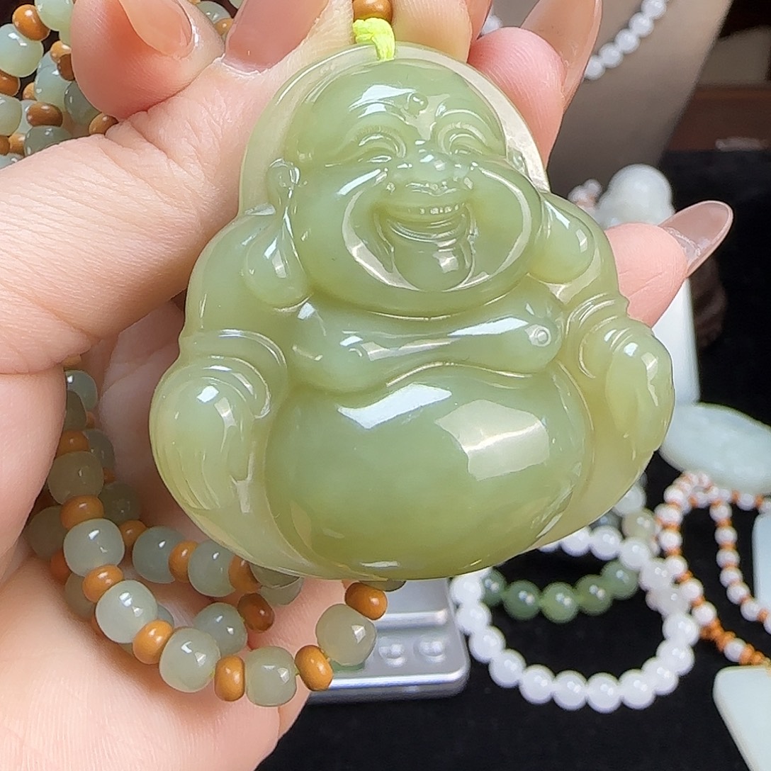 和田玉未镶嵌颈饰定制发货