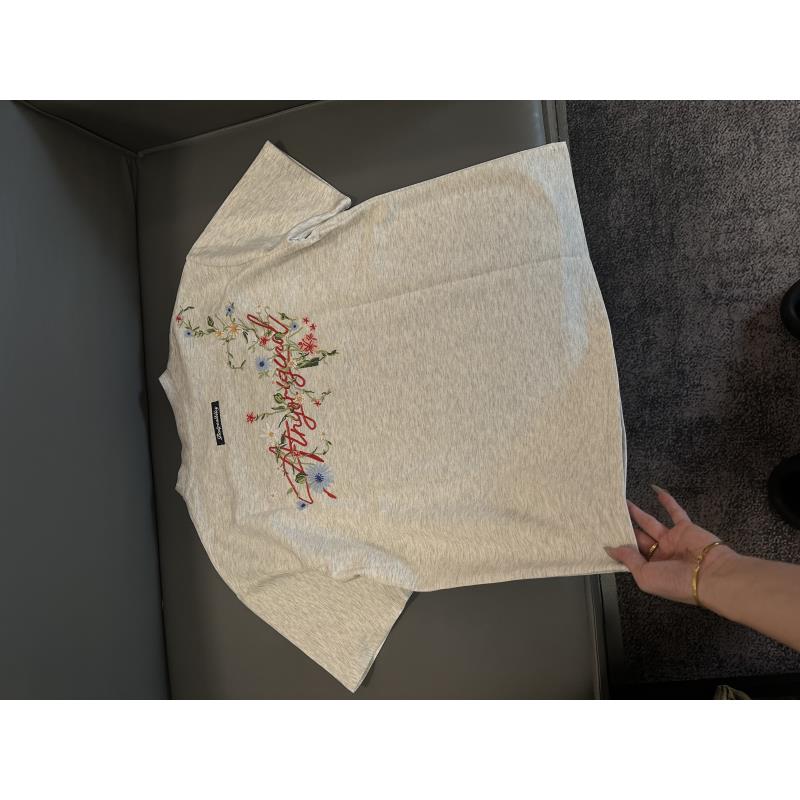 Z126 夏季韩版潮流简约半袖上衣港风宽松休闲潮牌T恤衫