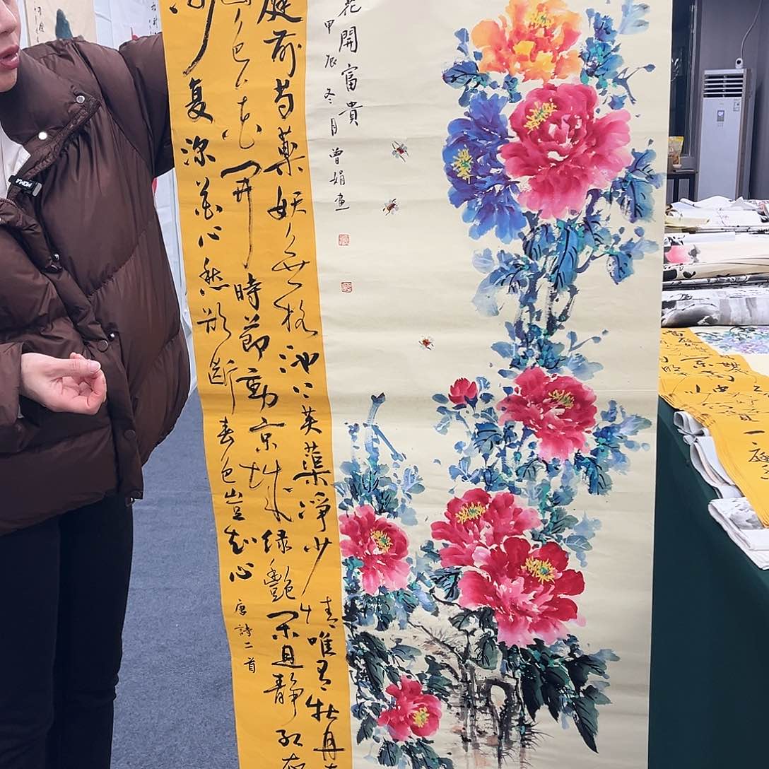 国画宣纸国画纯手绘作品