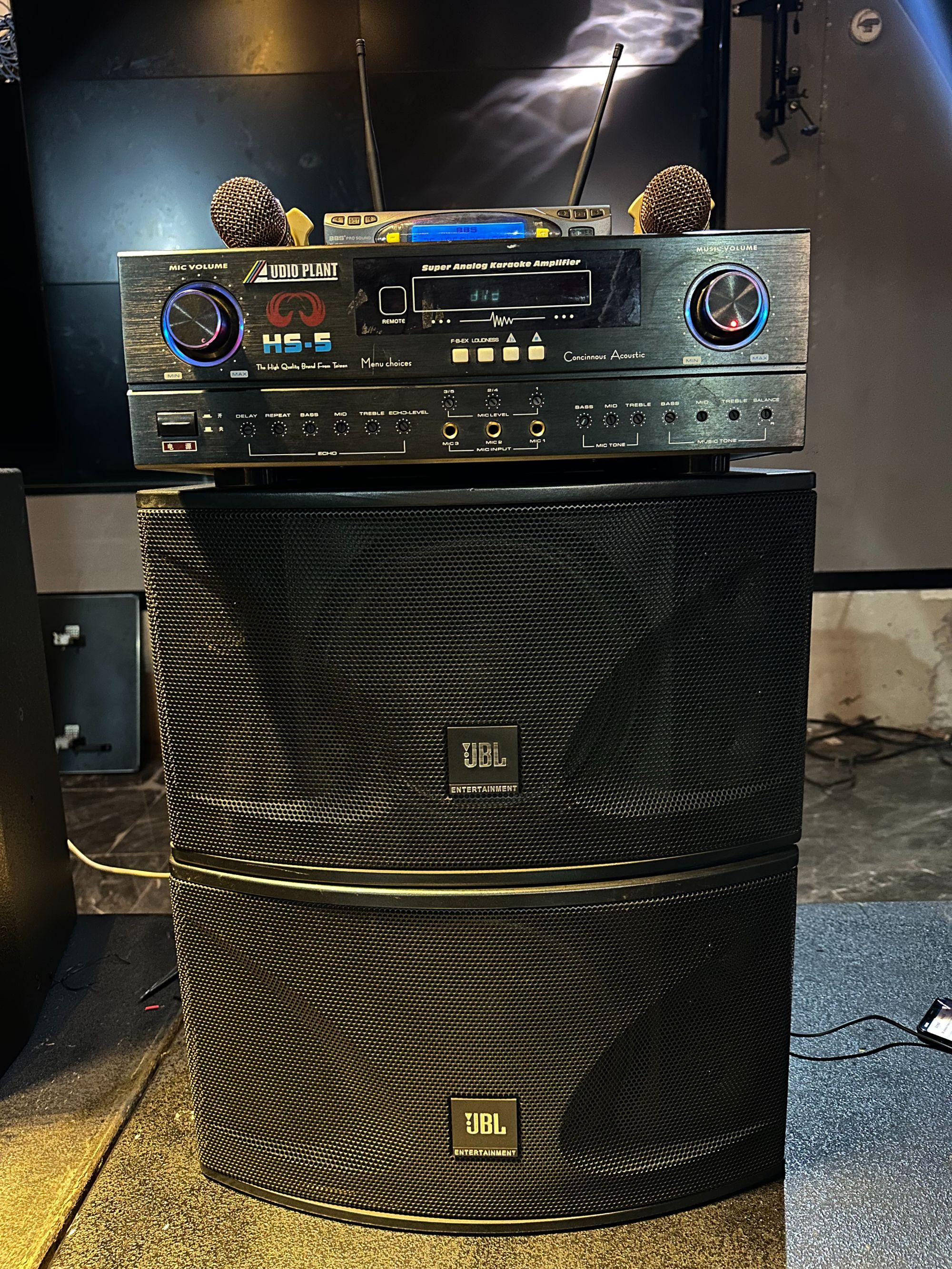 9新 JBL 【原装正品】Ki110-10寸卡包音响-三件套（包邮）