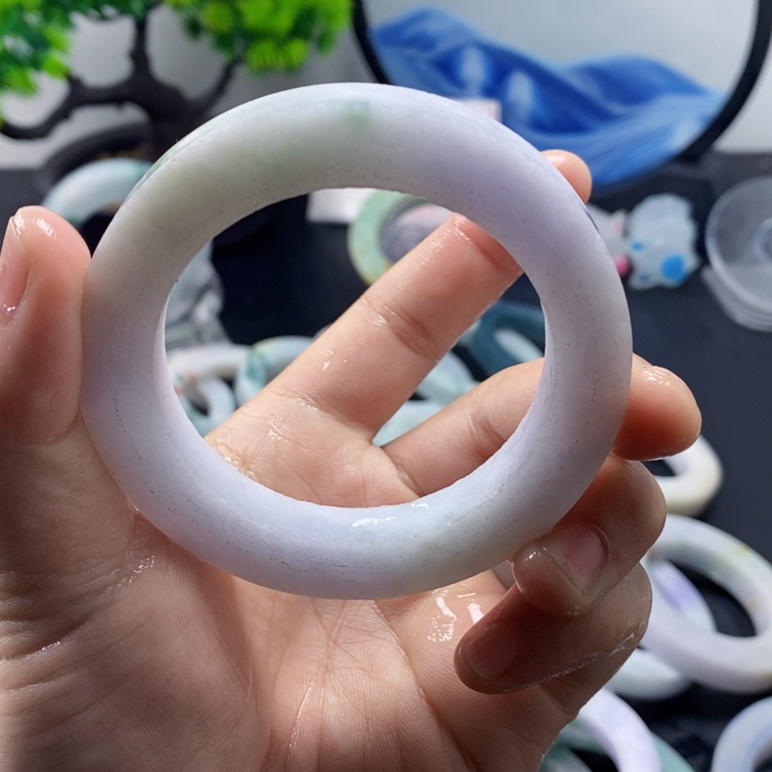 定制翡翠翡翠手镯未镶嵌