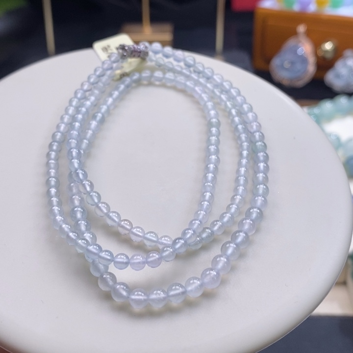 翡翠吊坠(不含链)未镶嵌翡翠高冰项链