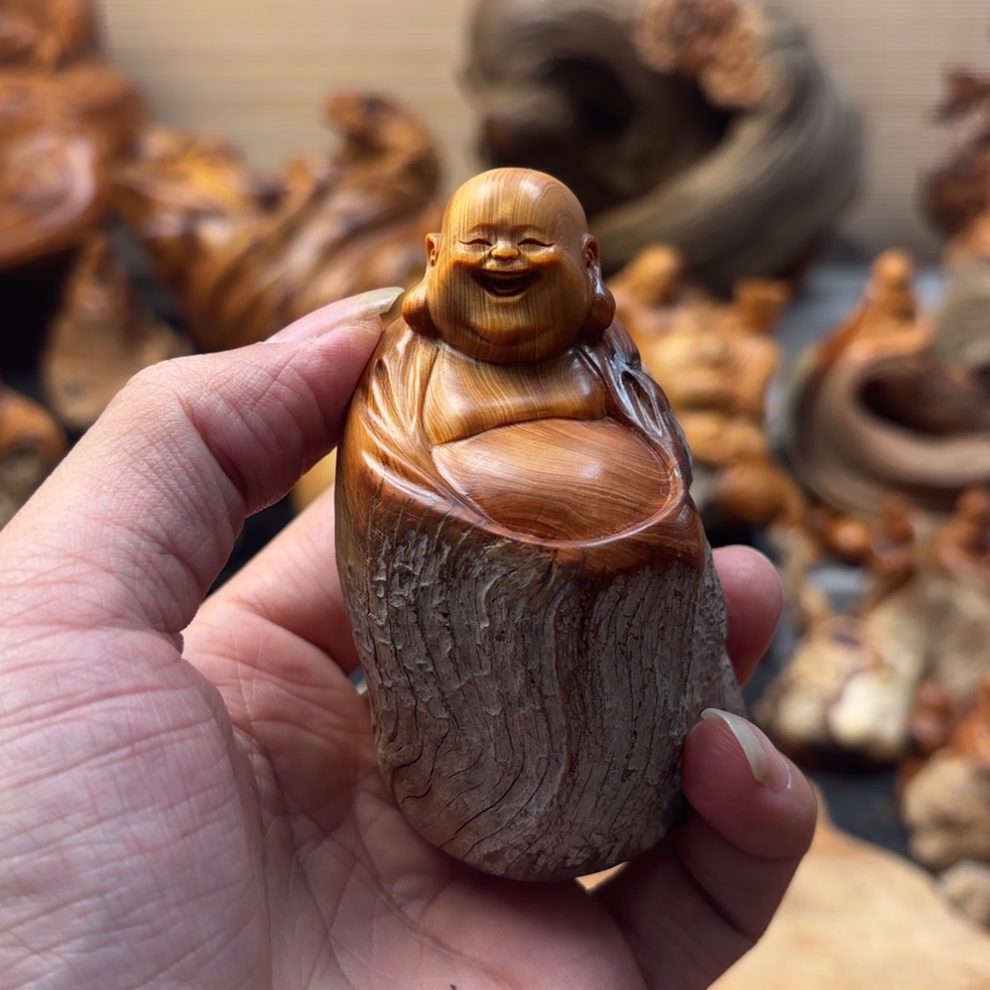 ꧁***阳柏木太行崖柏手工雕刻
