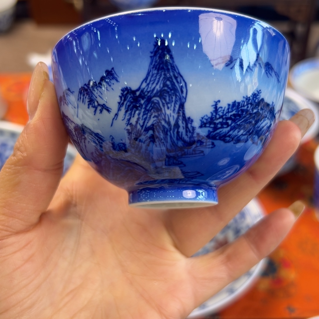 景德镇陶瓷杯微瑕