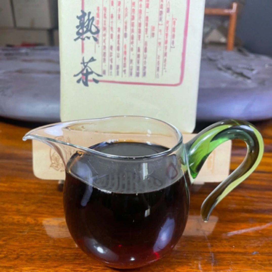老熟茶345g（熟茶） 砖20年的岁月之韵，品的是人生还是品茶