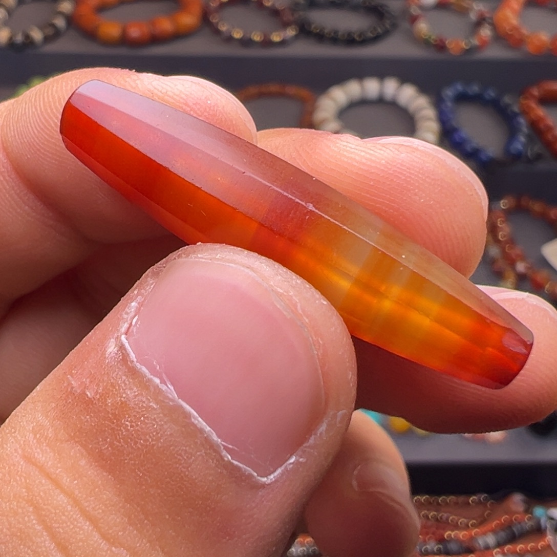 玛瑙/玉髓合金颈饰