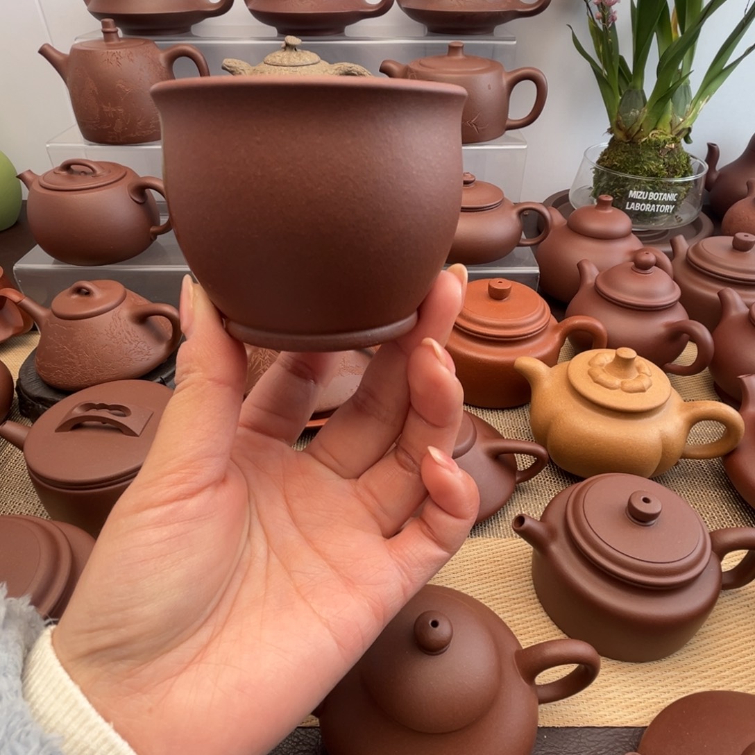 茶壶紫砂底槽清主人杯