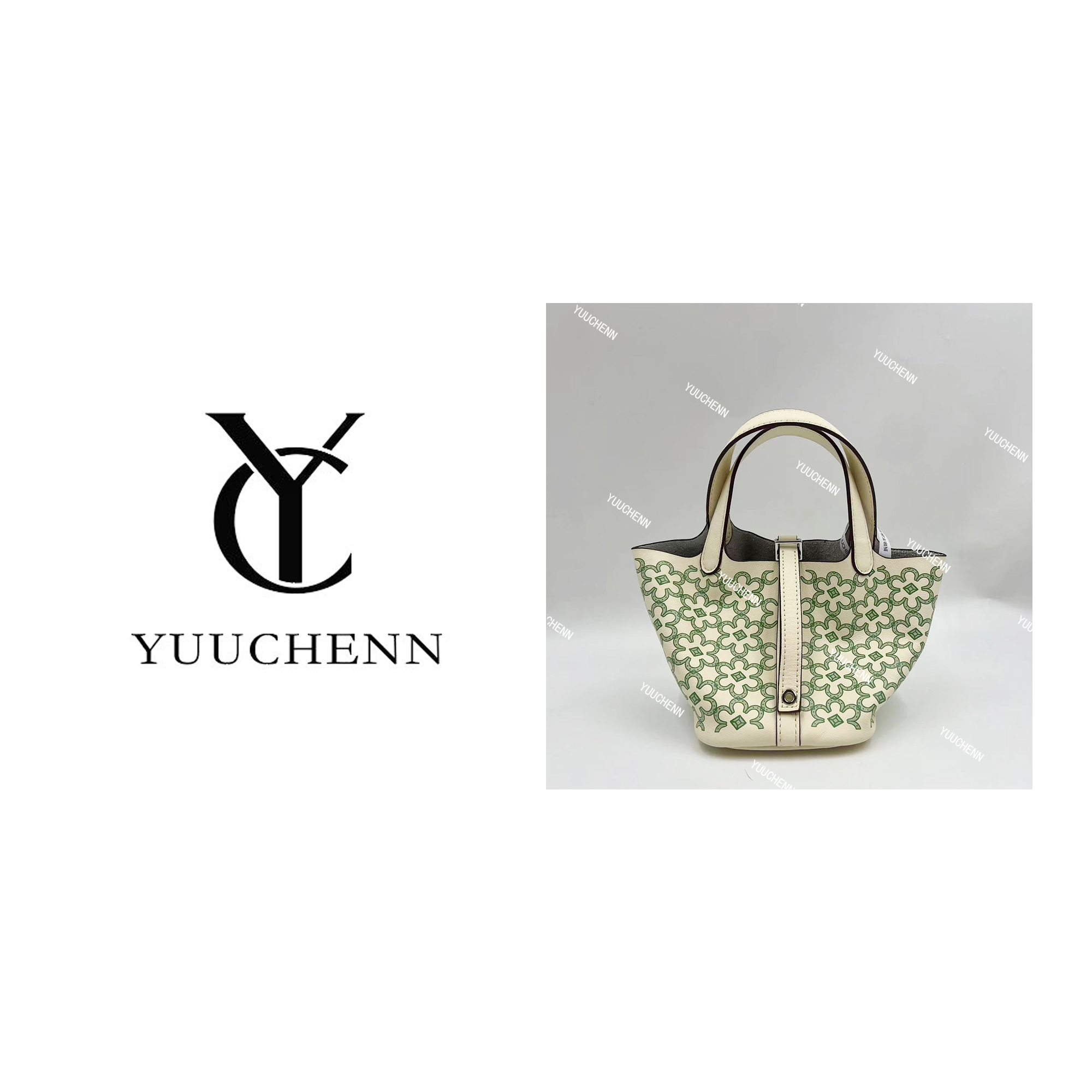 YUUCHENN/13cm原创设计高定真皮包 HH3575