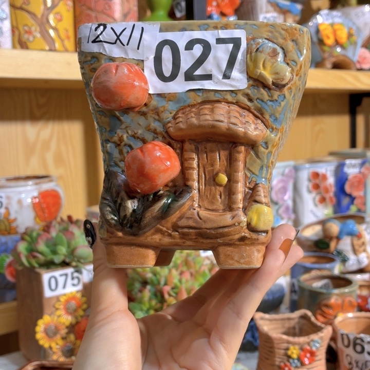 多肉花盆满15包邮