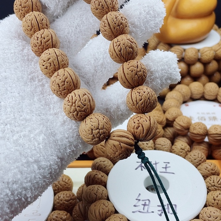 桃核手串野生肌肉纹