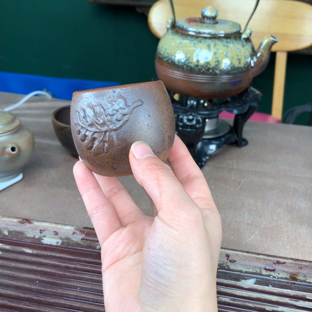 紫砂茶壶纯自然柴烧