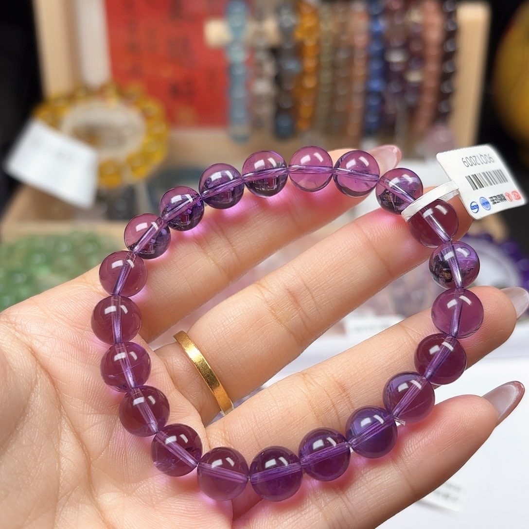 水晶手链未镶嵌乌拉圭9.8