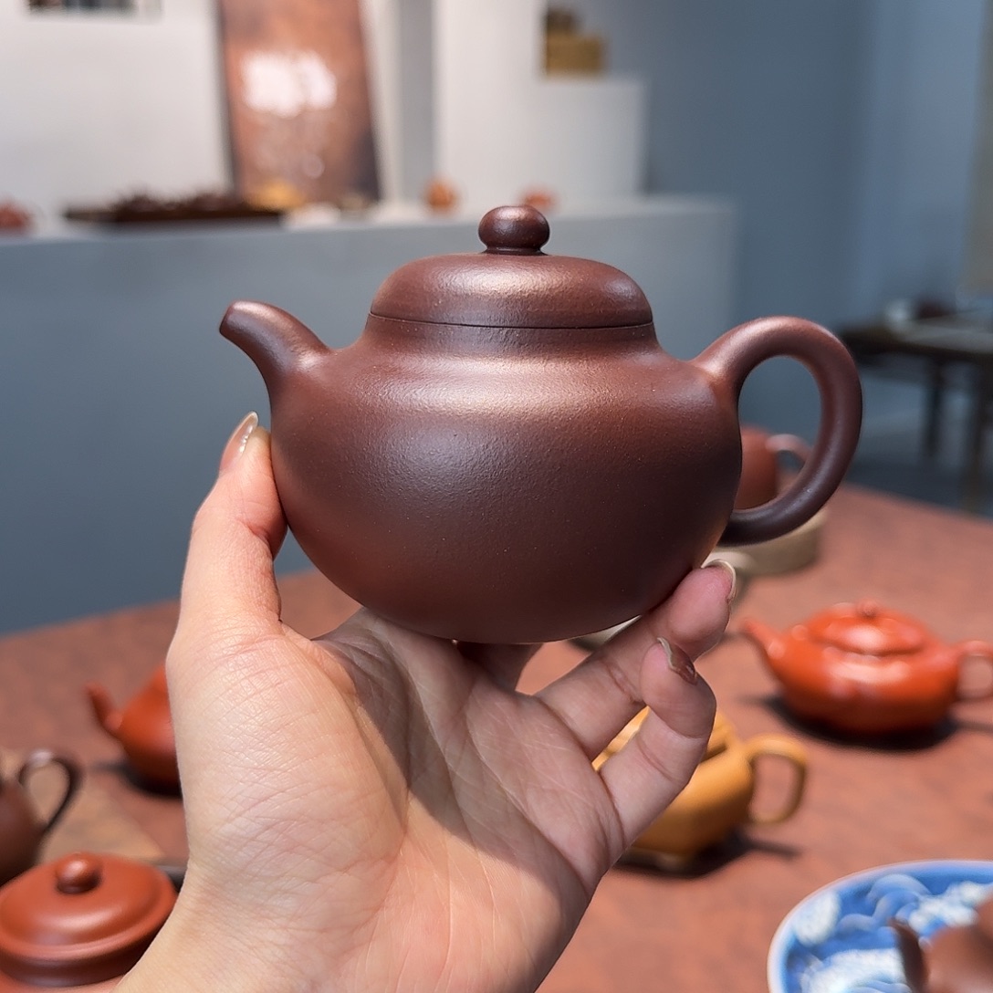 情***怀柿圆容量200cc紫泥