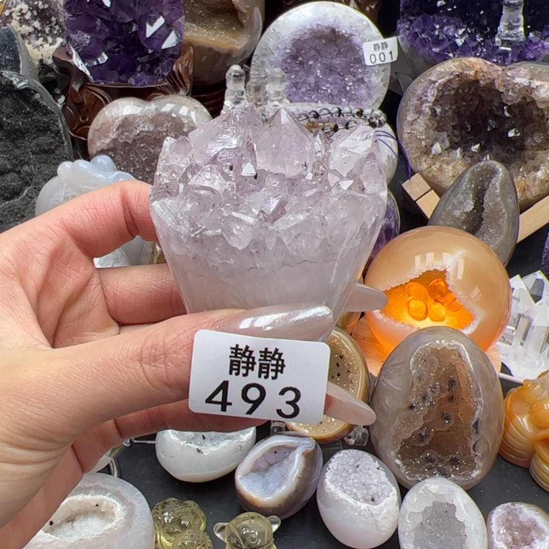未镶嵌大型摆件（非配饰）紫晶493