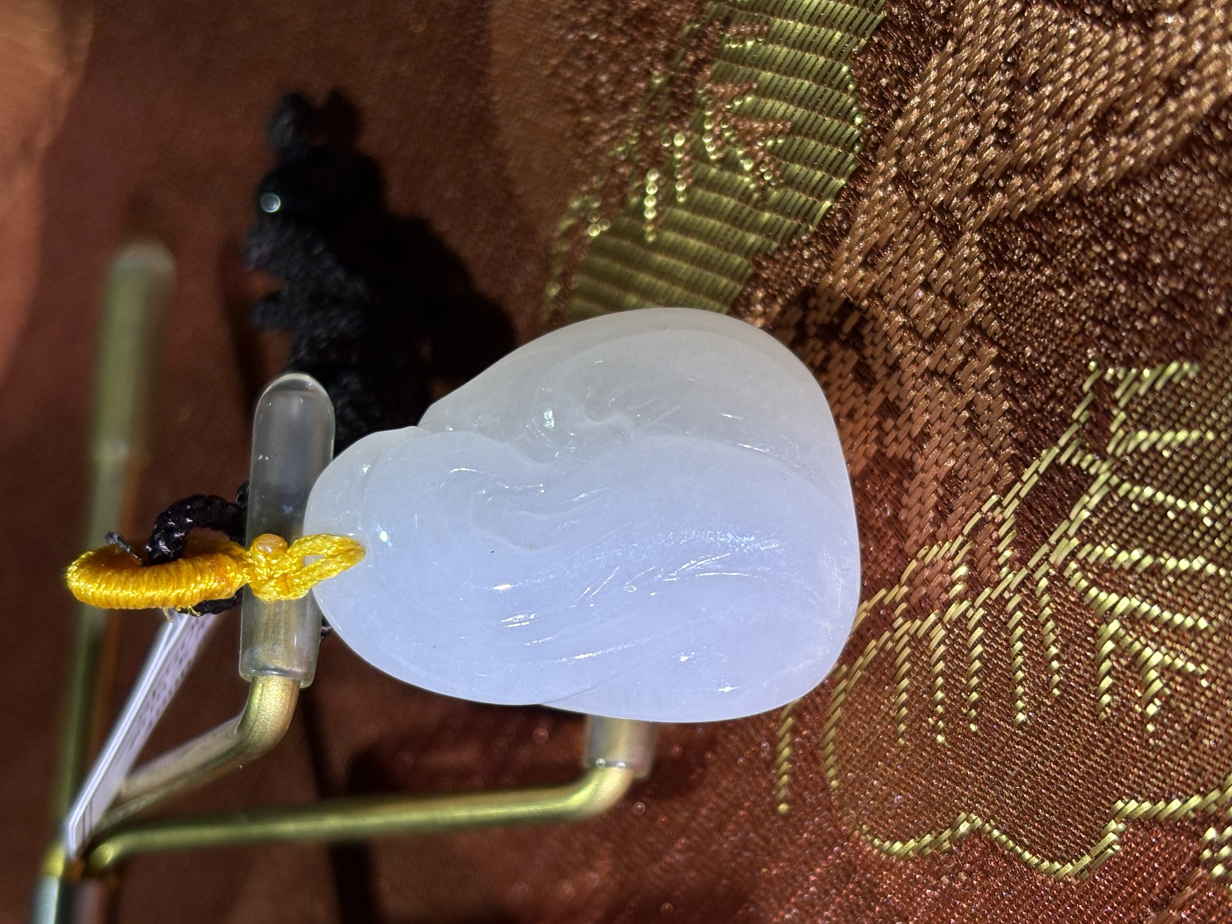 天然和田玉吊坠【A96】