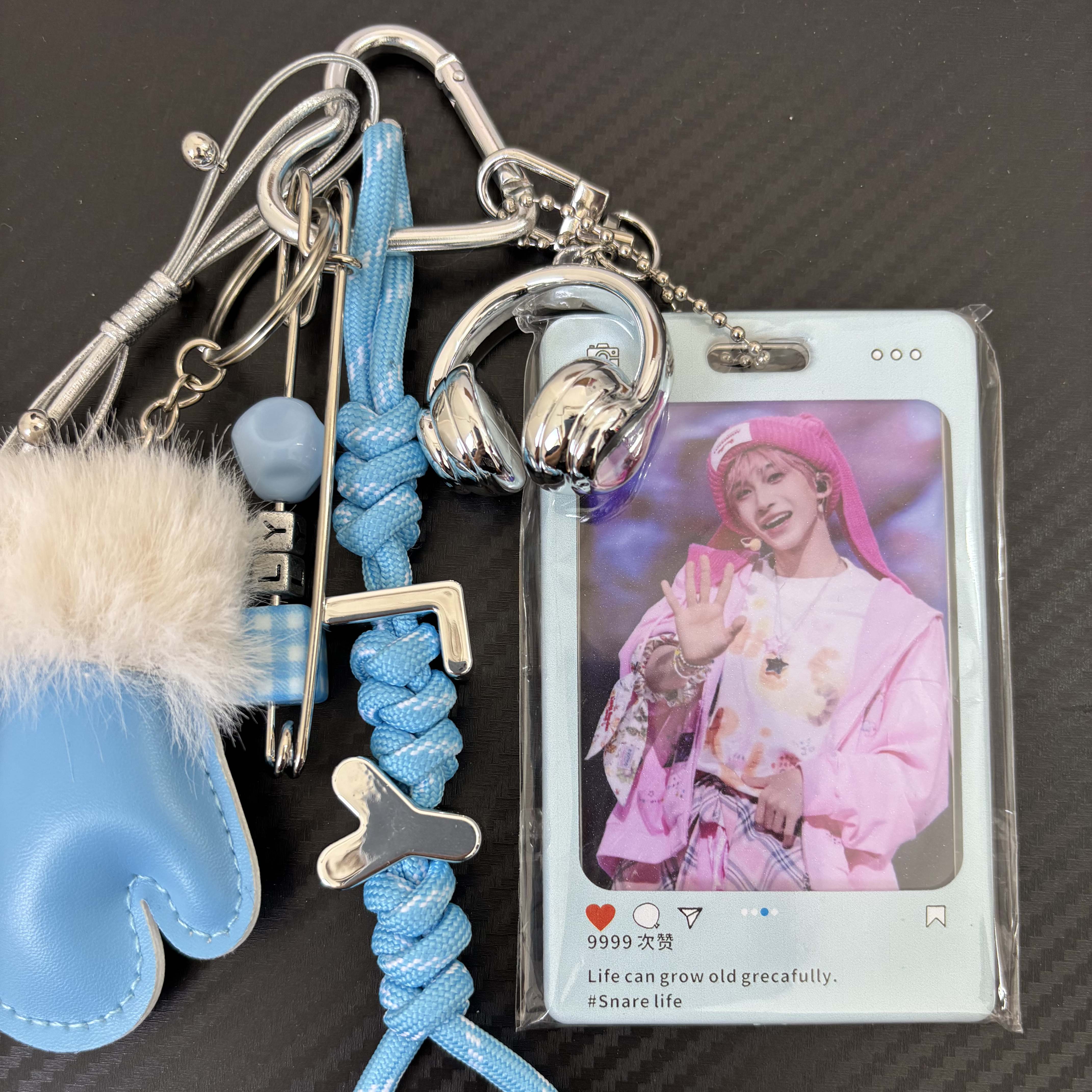 【男爱豆】ins风原创手工明星应援挂件