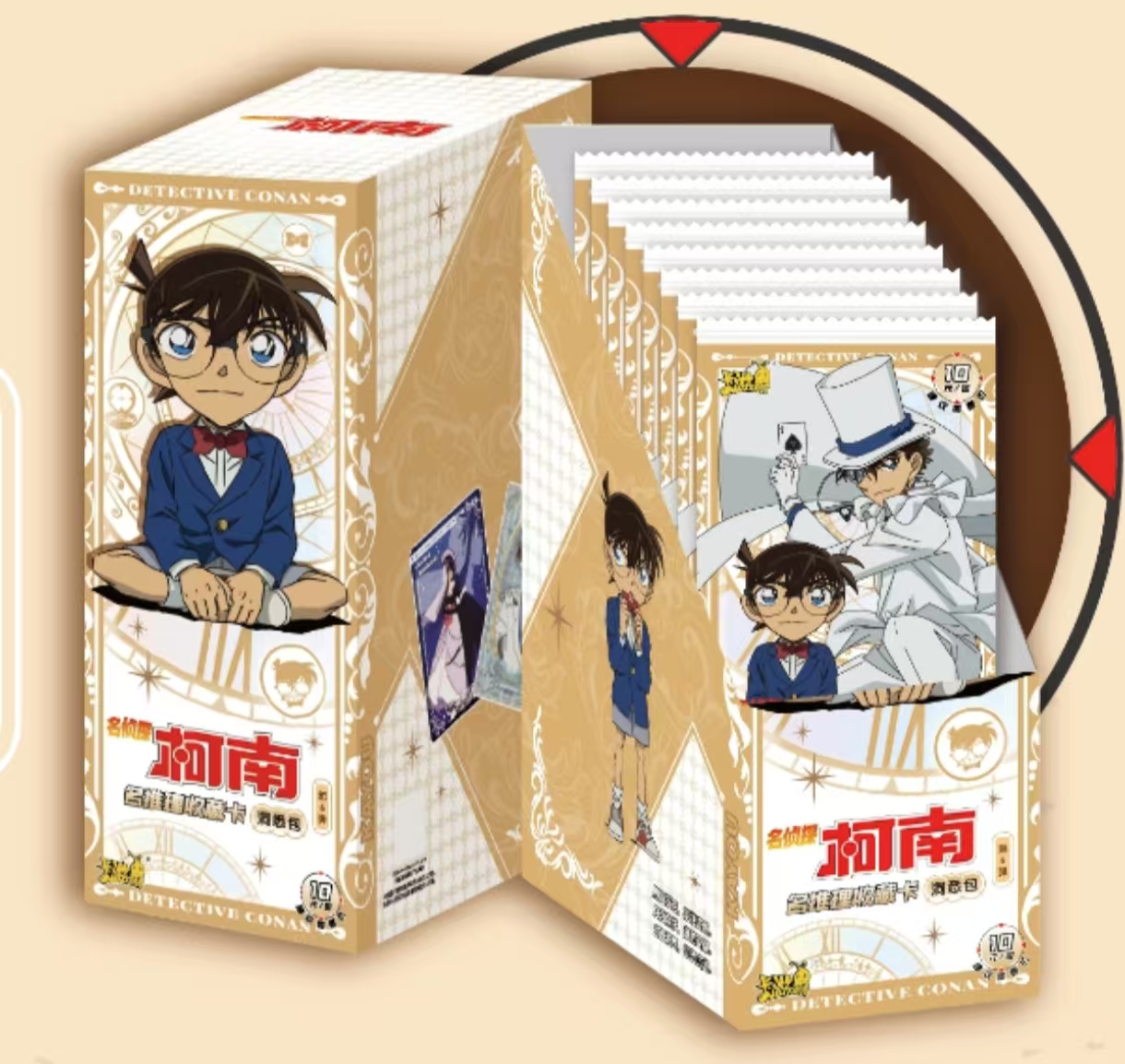 【波波找女神】名侦探柯南-名推理收藏卡-洞悉包（默认代拆)