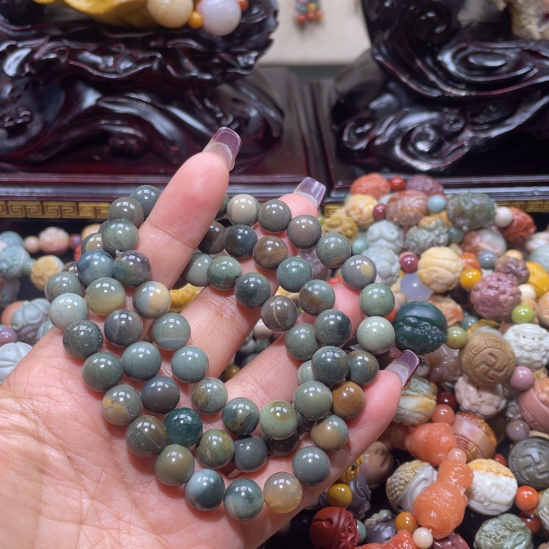 石英质玉手链未镶嵌