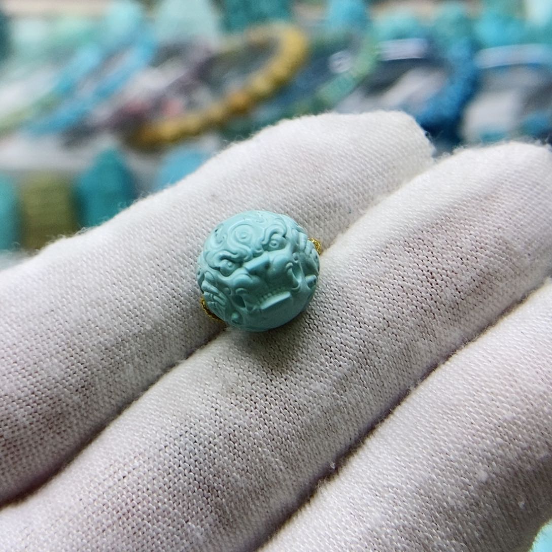 绿松石珠宝奇石未镶嵌