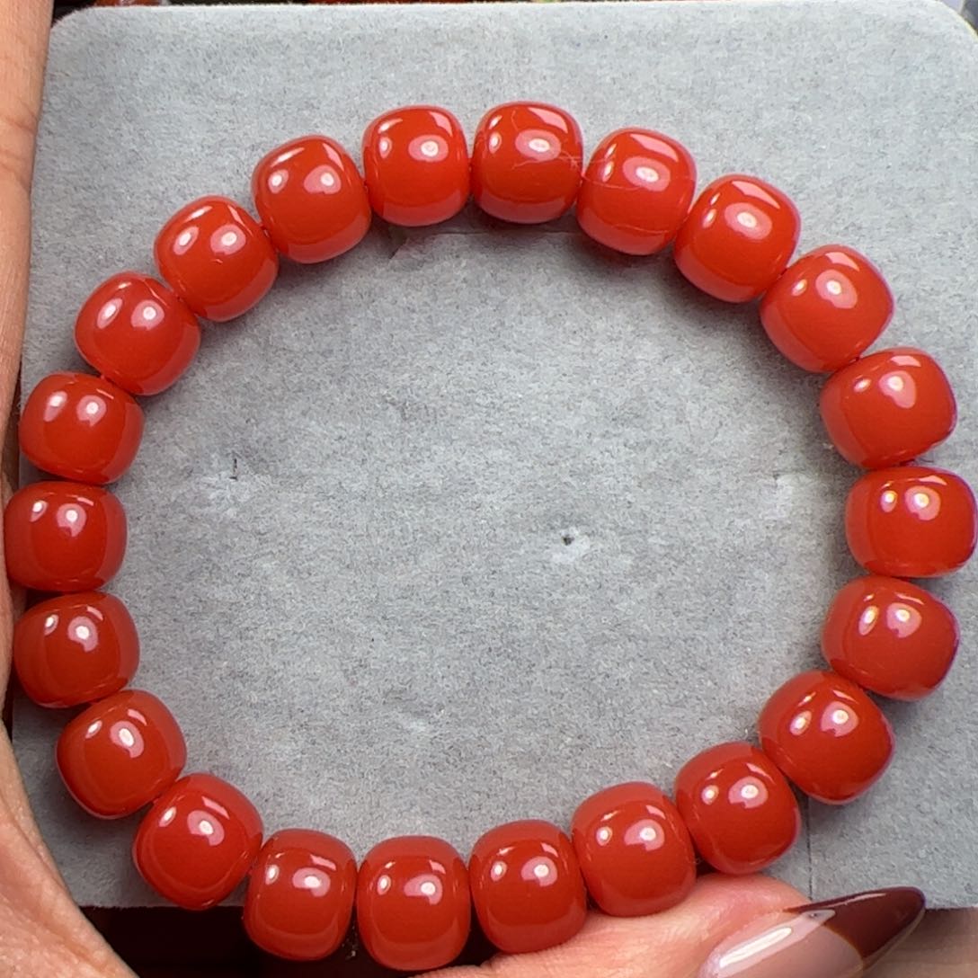 未镶嵌手串南红玛瑙