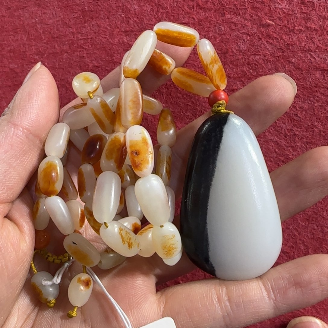 和田玉挂件未镶嵌