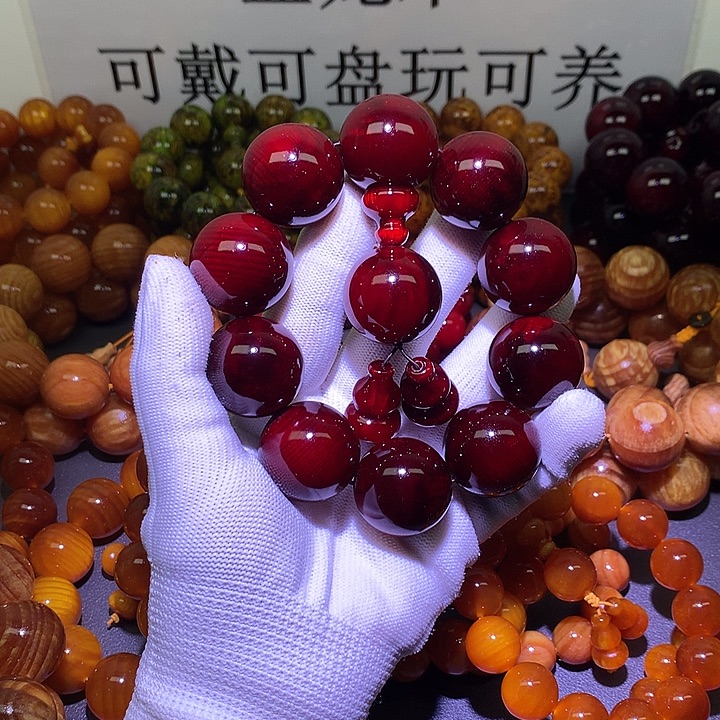 松木手串/手链2.5 帝王血龙木老料