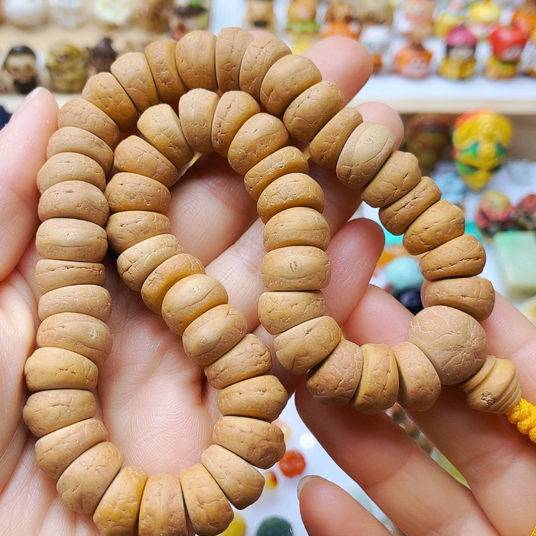 猴头核桃吊坠手工打磨手链